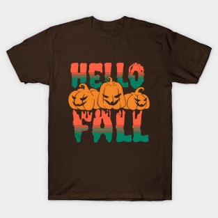 Hello Fall || Halloween T-Shirt